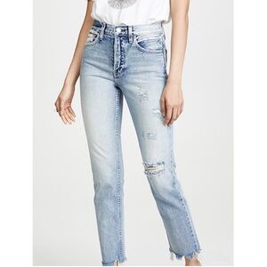 Trave Constance Busy Child Straight High Rise Jeans Size  25